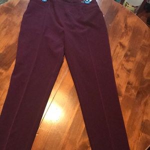 Zac & Rachel Cranberry Dress Pants